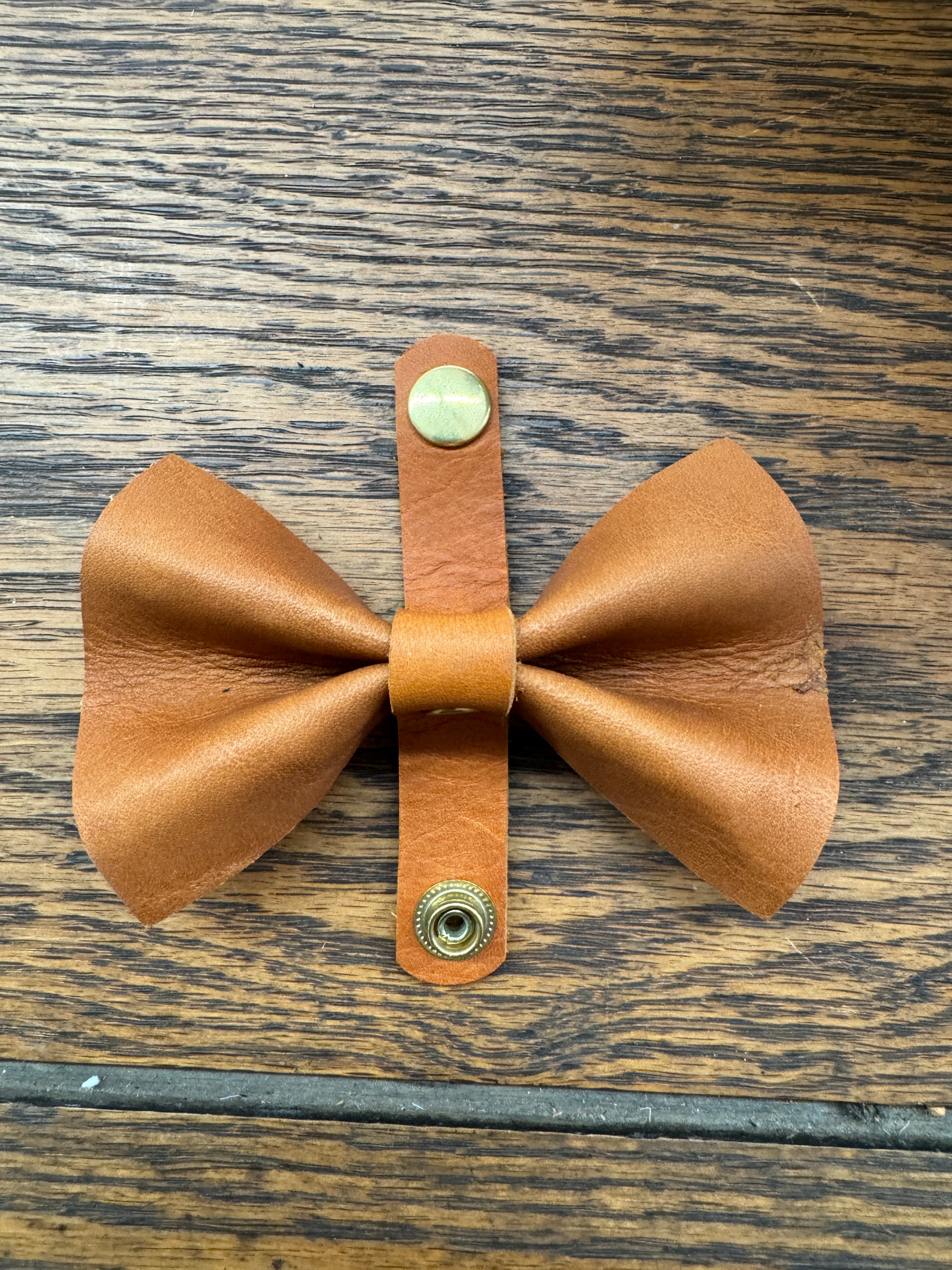 Leather Bow