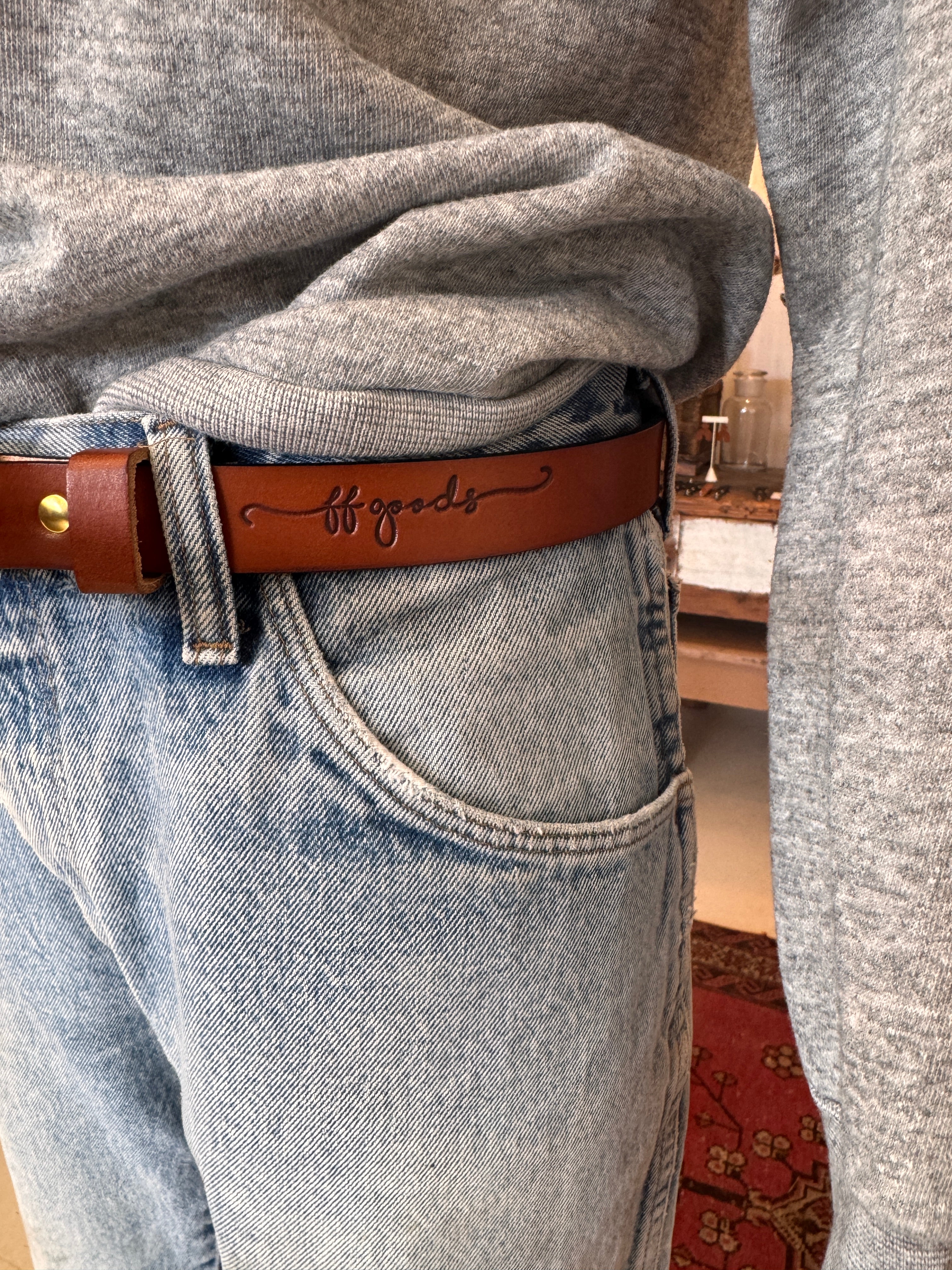 1” Wide Belt – Finns Fickle Goods