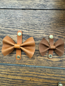 Leather Bow