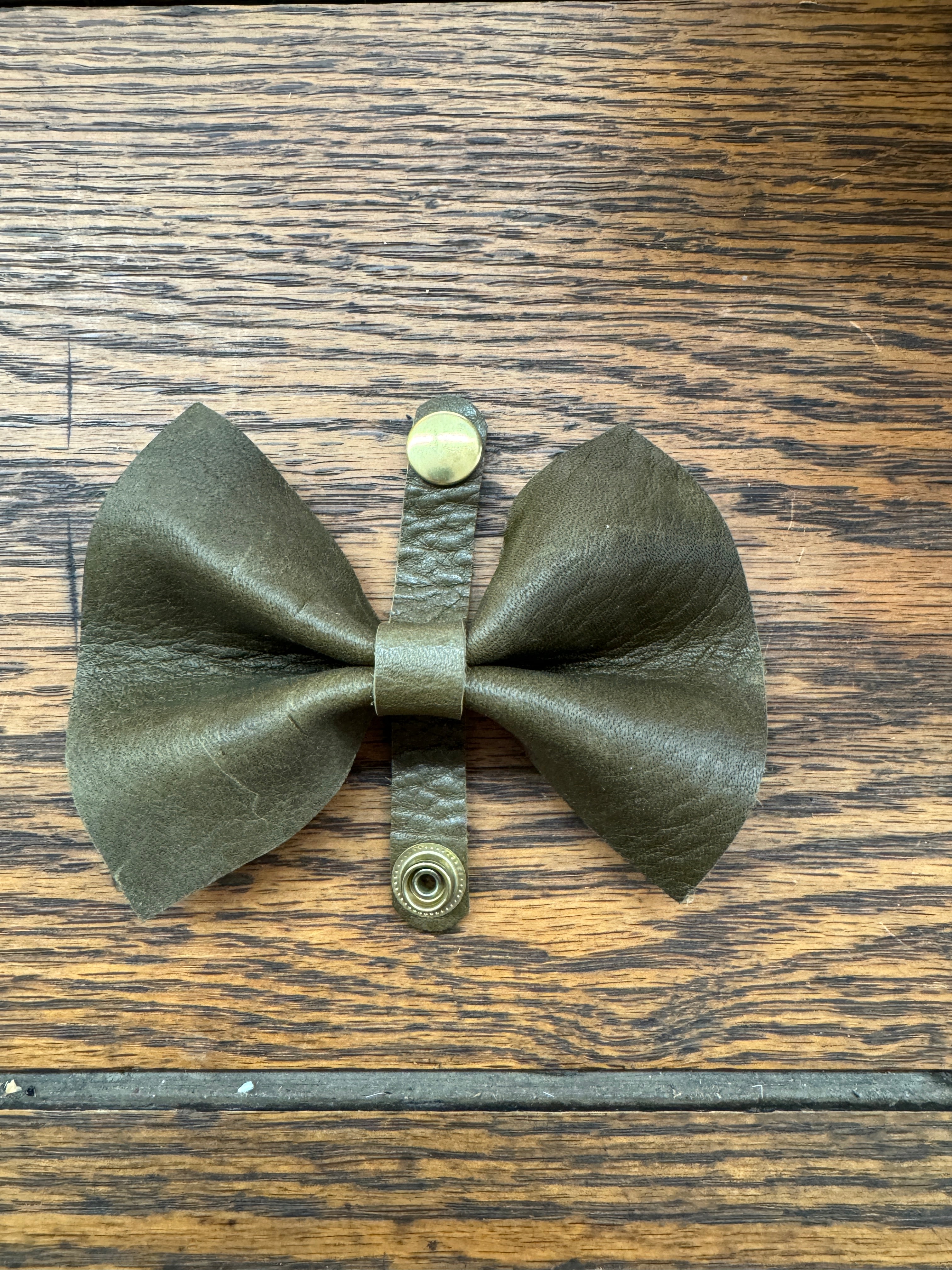 Leather Bow