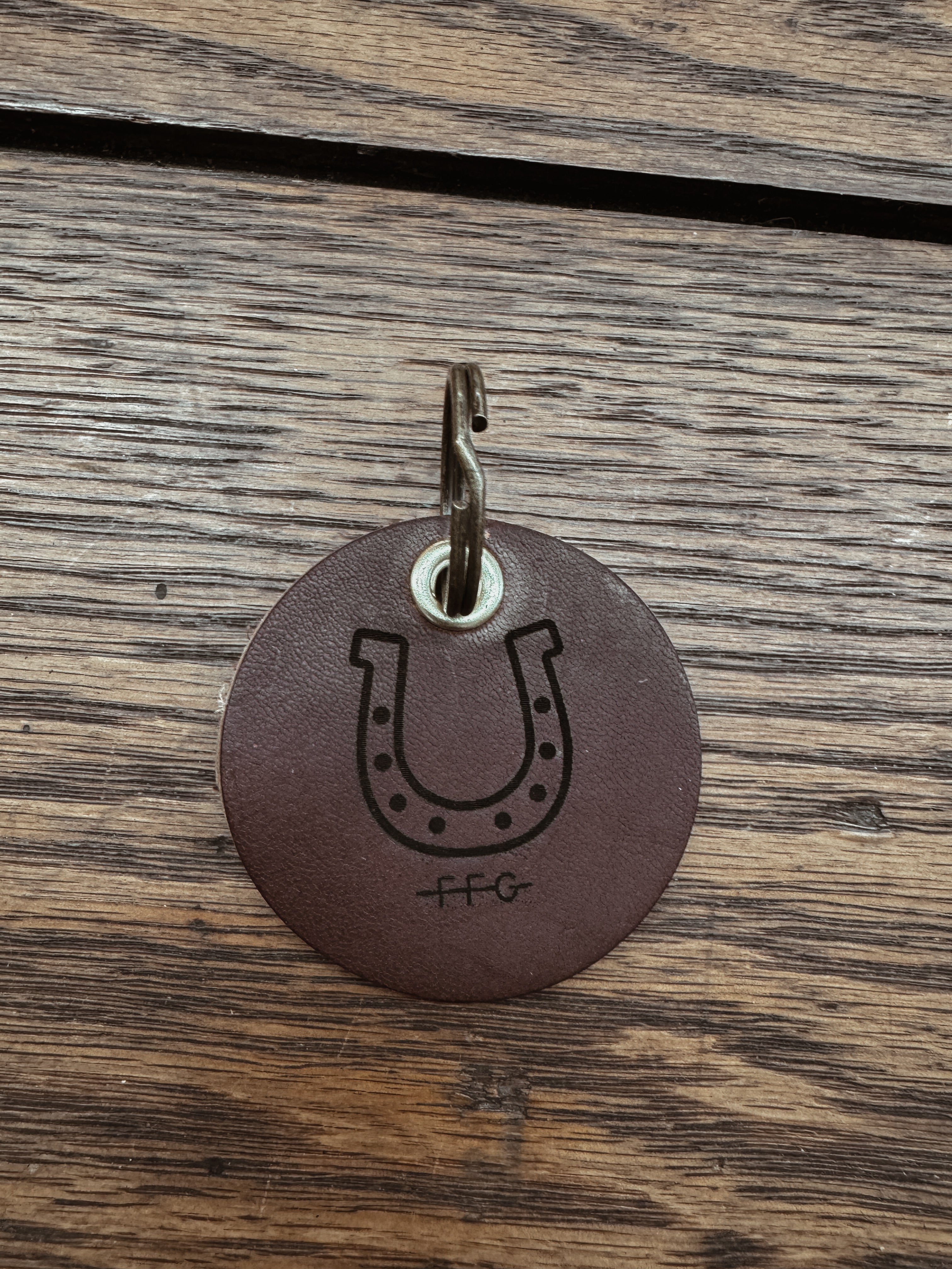 Leather Keychain