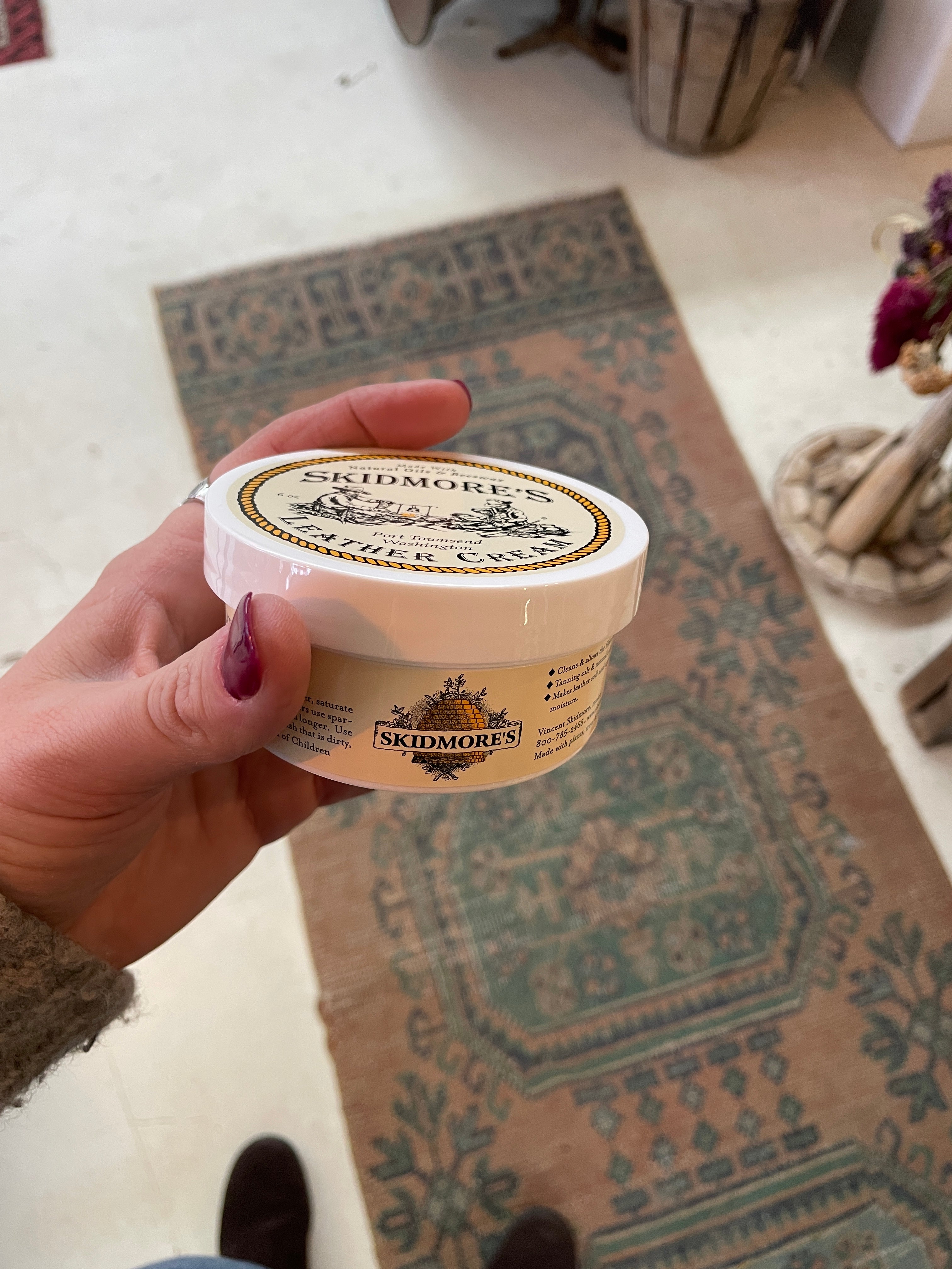 Skidmore's Leather Cream